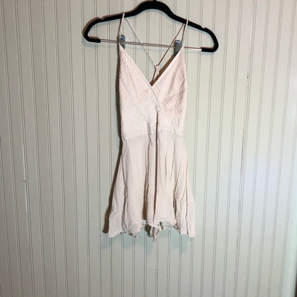 UO Kimchi Blue Pleated Romper